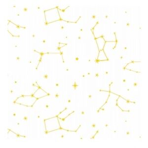 Kyte BABY White Constellation Sleep Sack-  1.0 Tog - Large - NWT